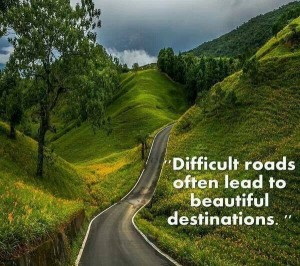 Difficult roads